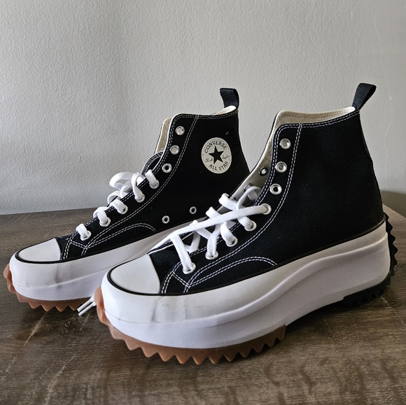 Converse All Stars Other - Converse Run Star Hike Platform Sneaker - Black / White / Gum 11M and 12.5W